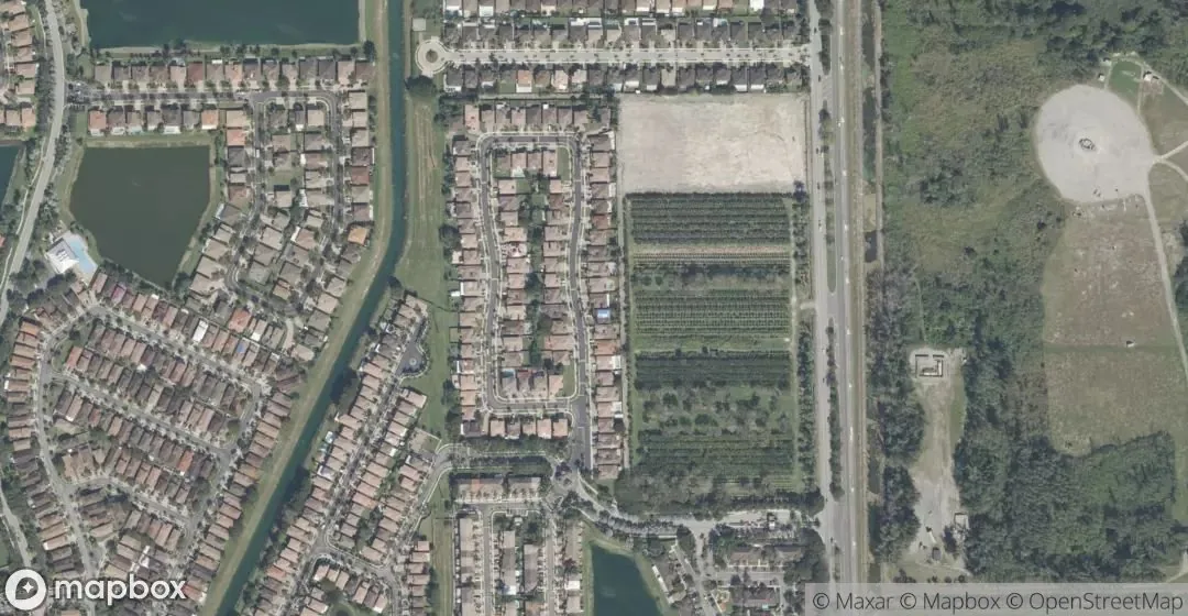 Aerial view of 28105 Southwest 157th Avenue Townhomes