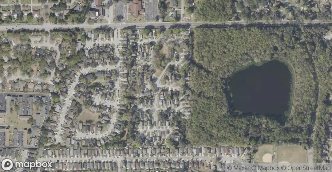 Aerial view of 7747 LYNCHBURG Court, Jacksonville