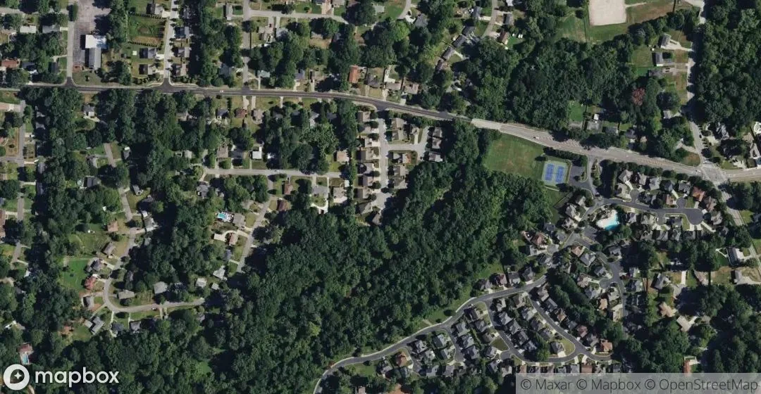 Aerial view of 358 Nature Brook Walk, Smyrna