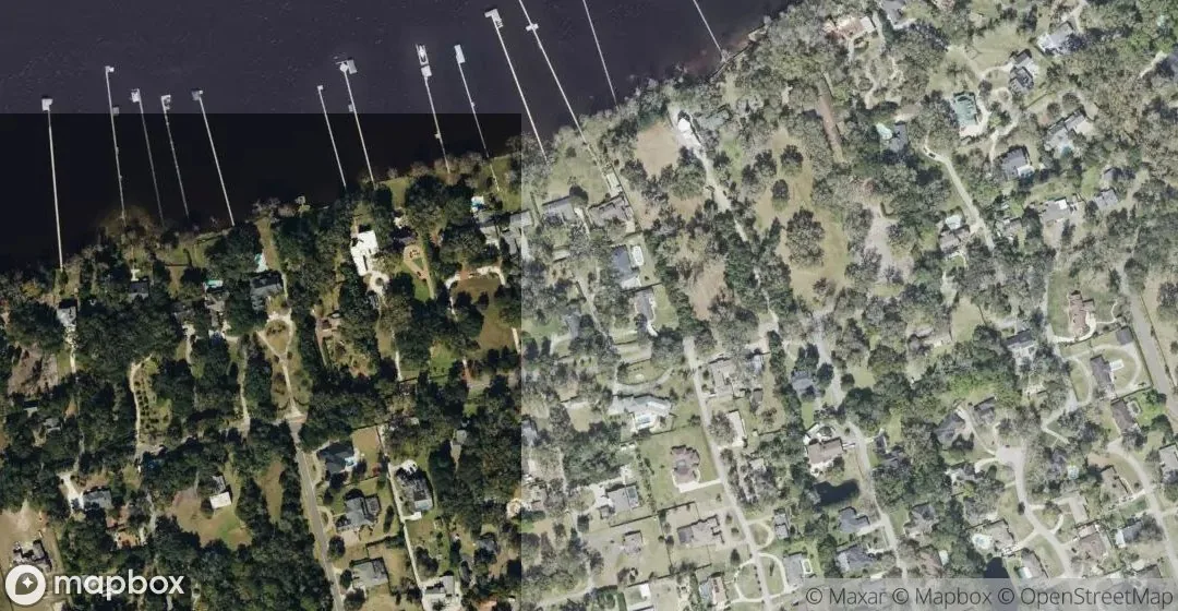 Aerial view of Century Oaks