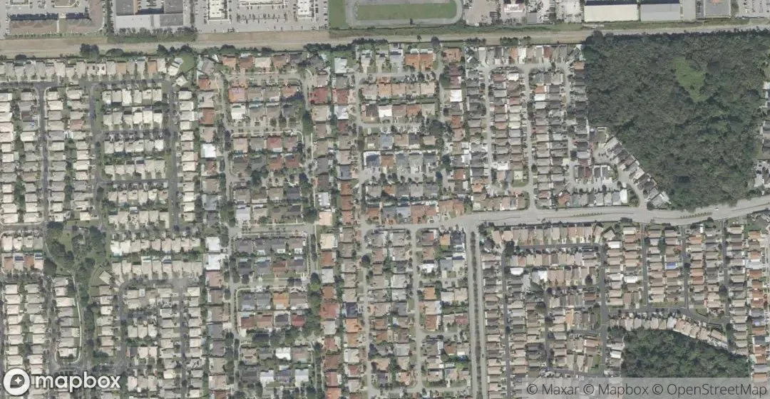 Aerial view of 15260 SW 143rd St, Miami