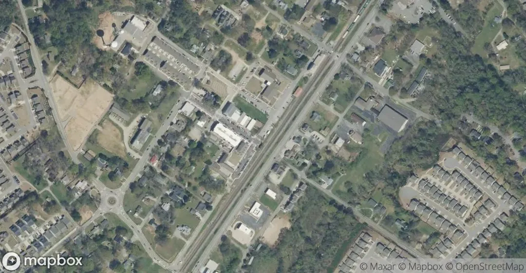 Aerial view of Clark Farms