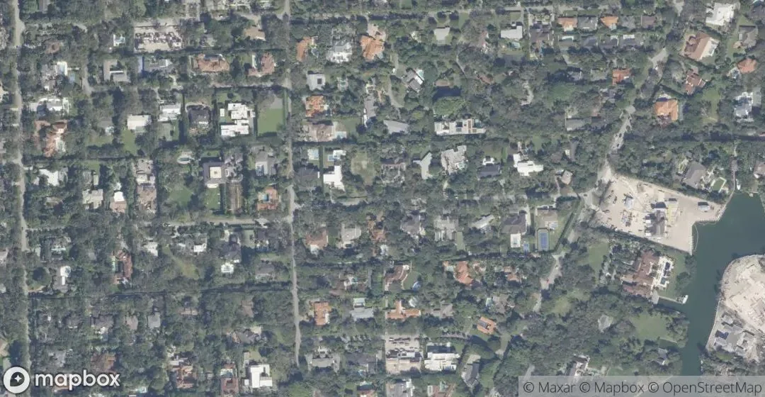 Aerial view of 4867 SW 82nd St, Miami