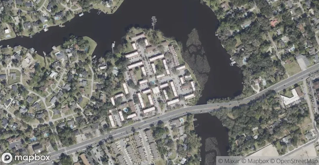 Aerial view of Colonial Point