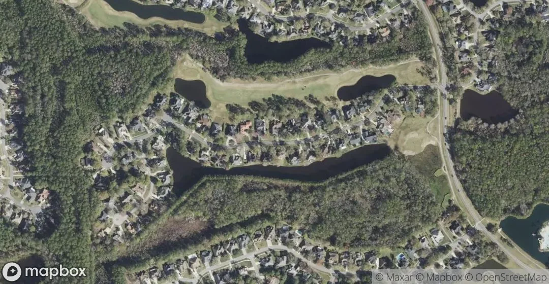 Aerial view of Commodore Point