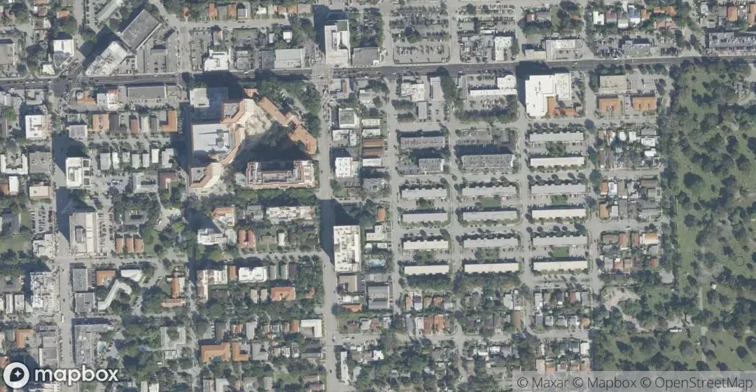 Aerial view of 3661 SW 9th Ter 402, Miami