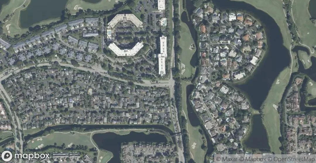 Aerial view of 9735 NW 52nd St 420, Doral