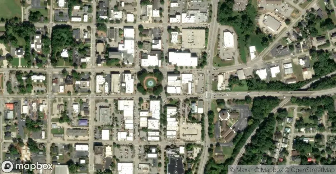 Aerial view of Dove Creek