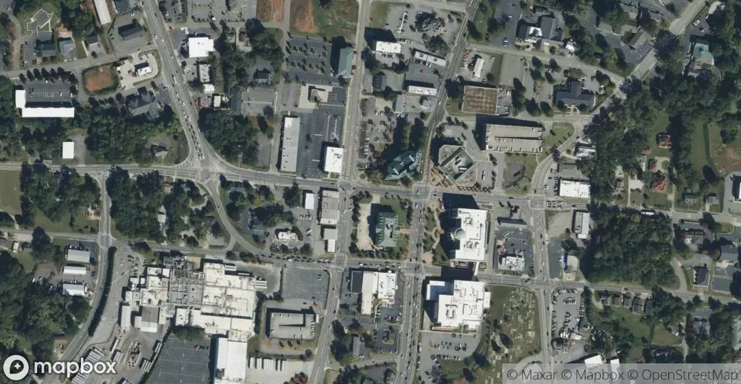 Aerial view of Echo Grove