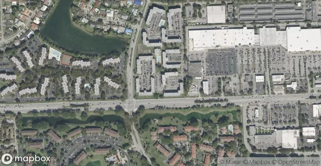 Aerial view of 14165 SW 87th St D-505, Miami