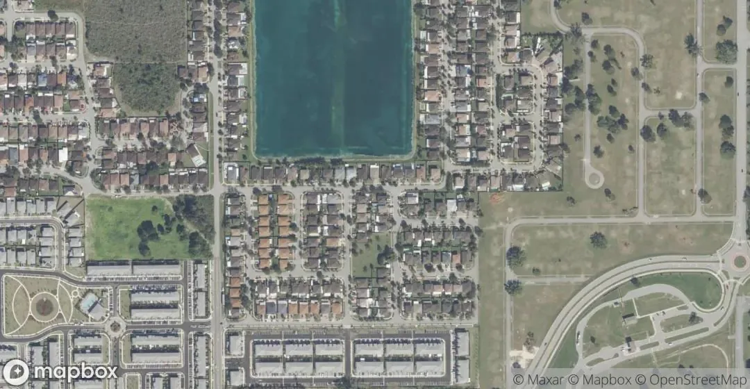 Aerial view of 12964 SW 285th Ter, Homestead