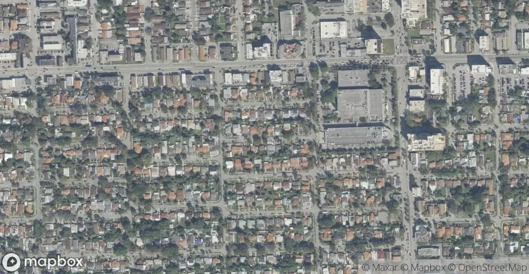 Aerial view of 4353 SW 2nd St, Miami
