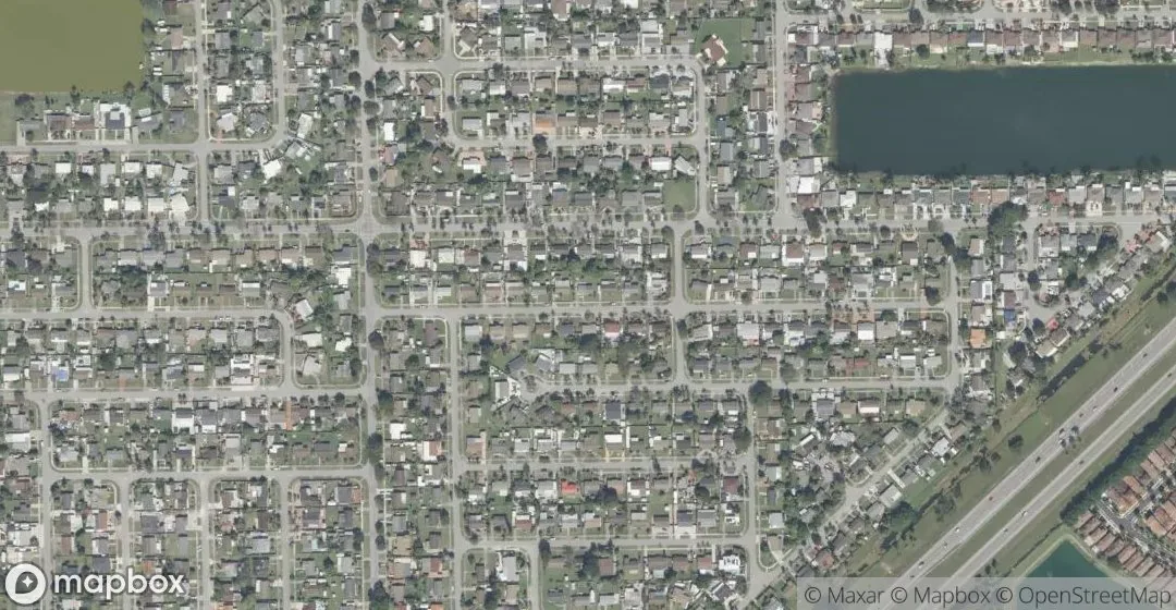 Aerial view of 14521 SW 297th St, Homestead