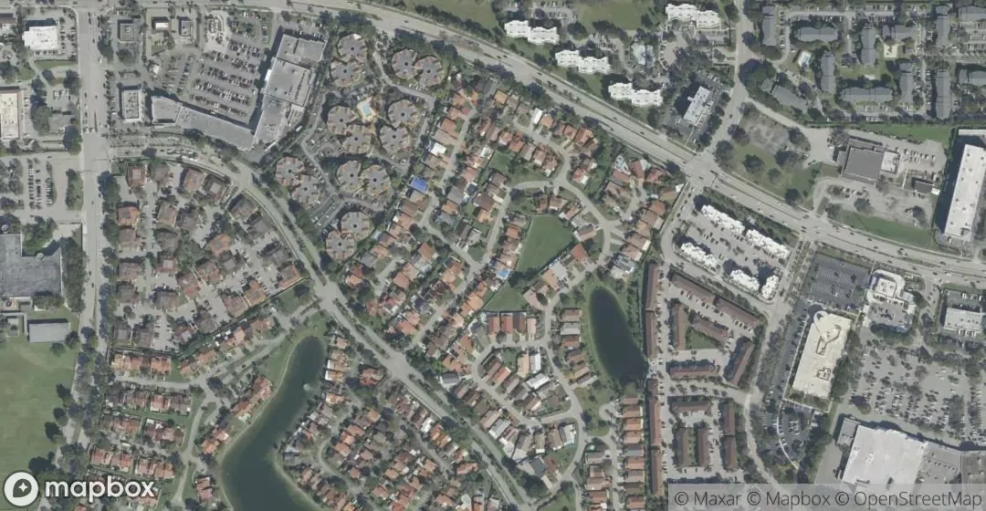 Aerial view of 18318 NW 61st Ct, Hialeah