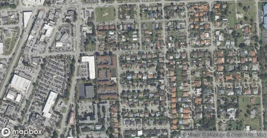 Aerial view of 9315 SW 170th Lane, Palmetto Bay