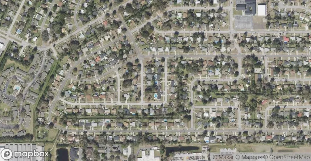 Aerial view of Hawthorne Highlands