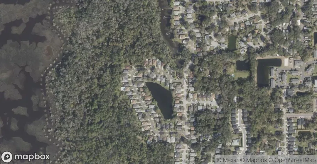 Aerial view of Hidden Cove