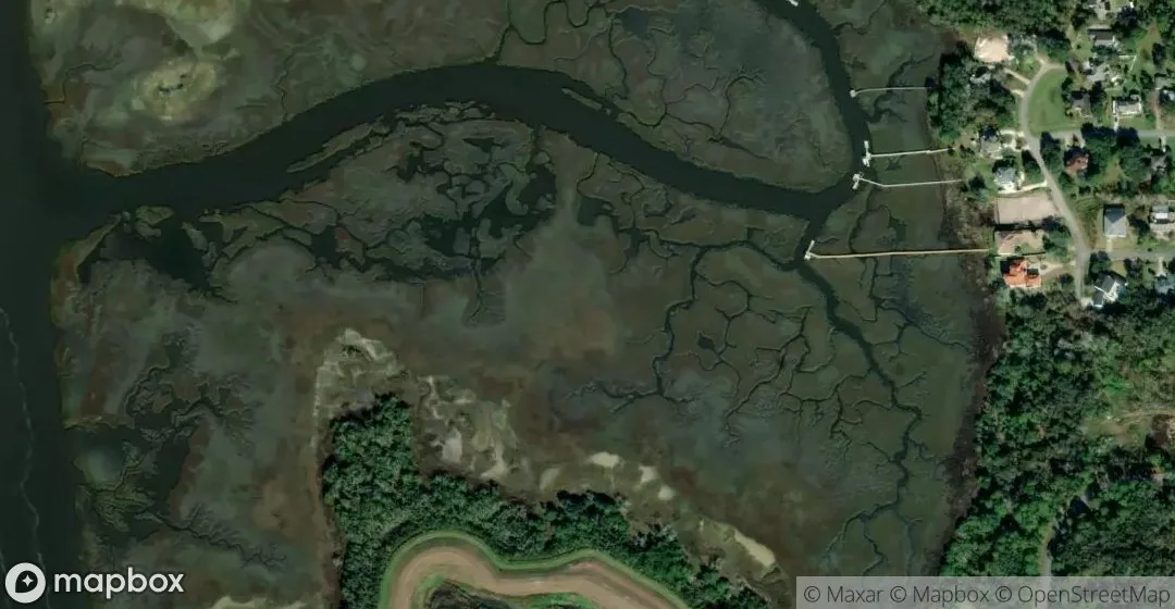 Aerial view of Hildreth Back Bay