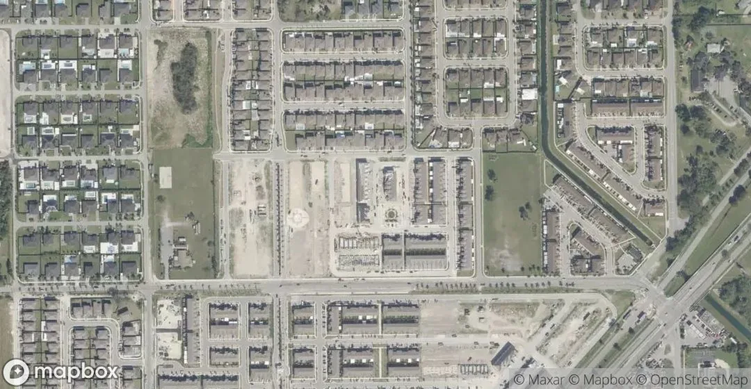 Aerial view of 12911 SW 231st Ter, Miami