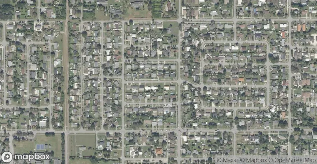 Aerial view of 771 NW 15th St, Homestead