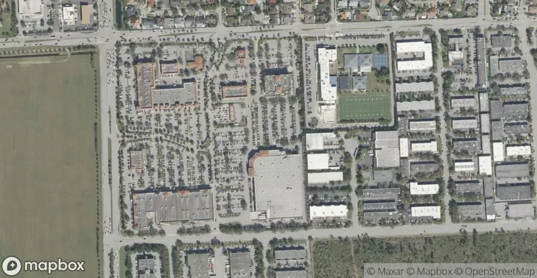 Aerial view of 14255 SW 96th Ter, Miami
