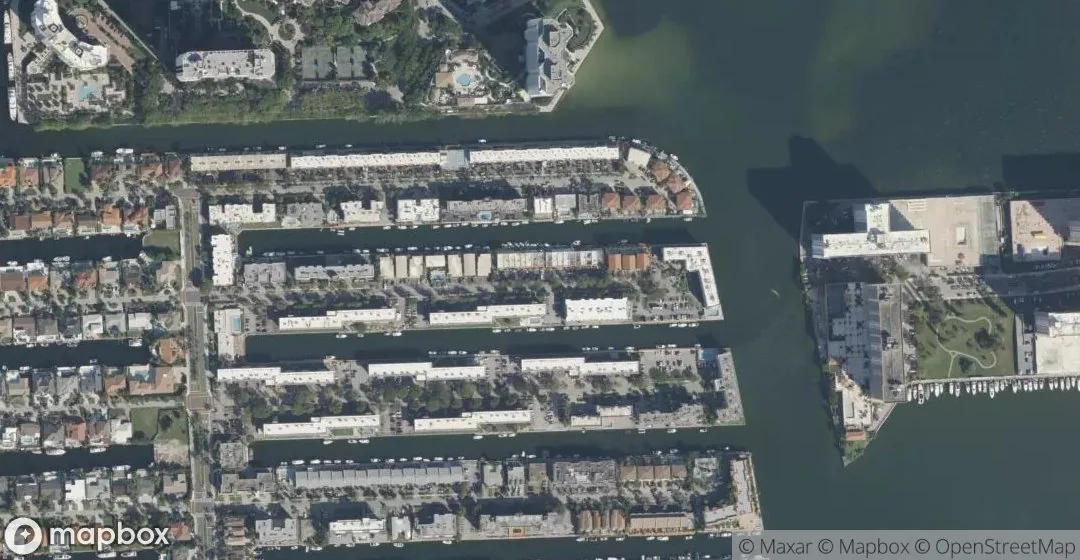 Aerial view of 3819 170th St B-1, North Miami Beach