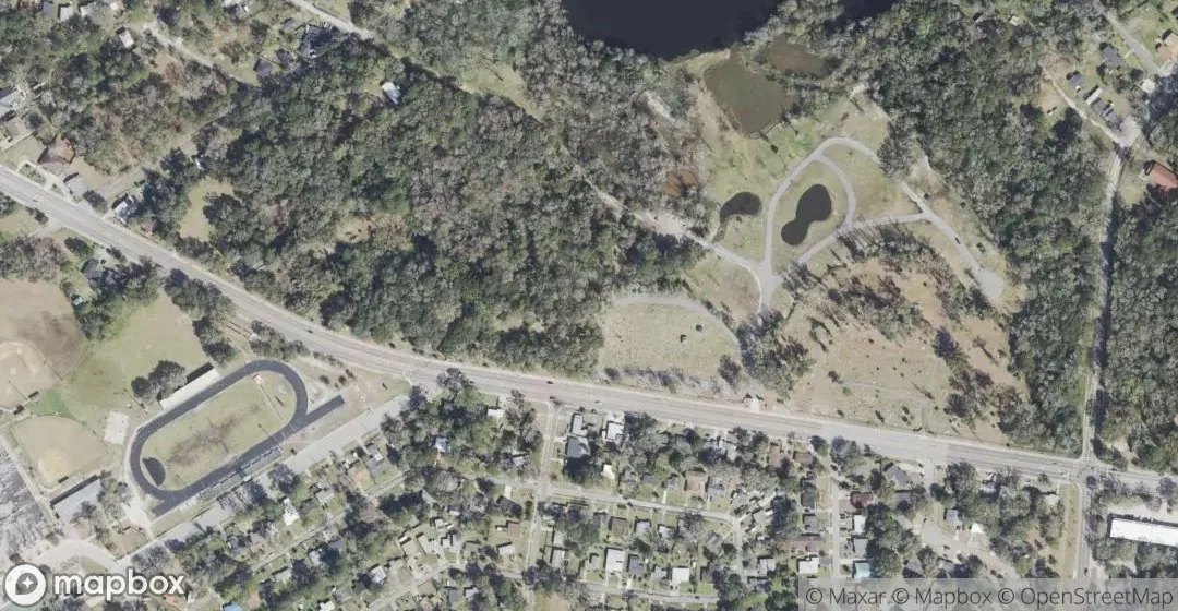 Aerial view of Magnolia Manor