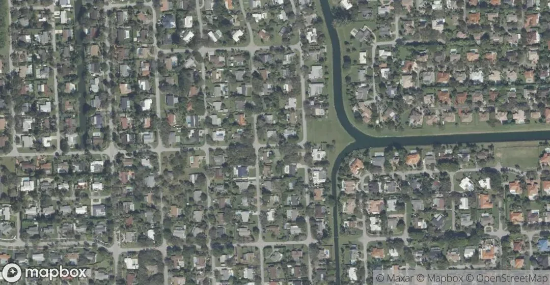Aerial view of 8425 SW 174th St, Palmetto Bay