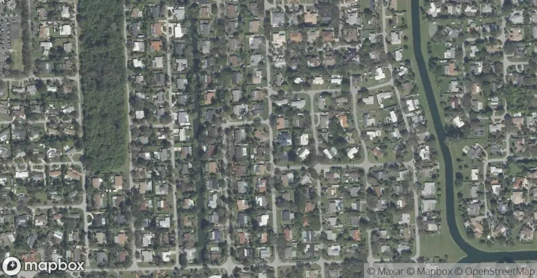Aerial view of 8601 SW 174th St, Palmetto Bay
