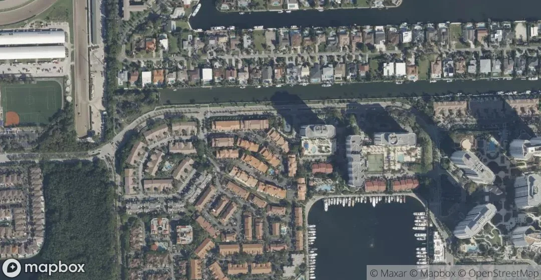 Aerial view of 21399 Marina Cove Cir M-15, Aventura
