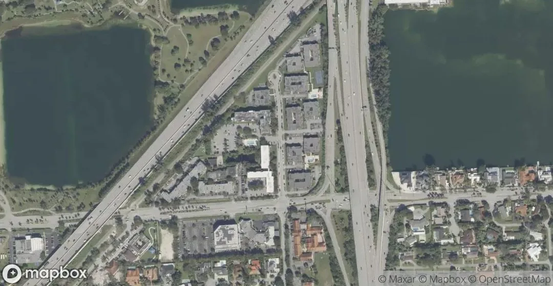 Aerial view of 5500 SW 77th Ct 201, Miami