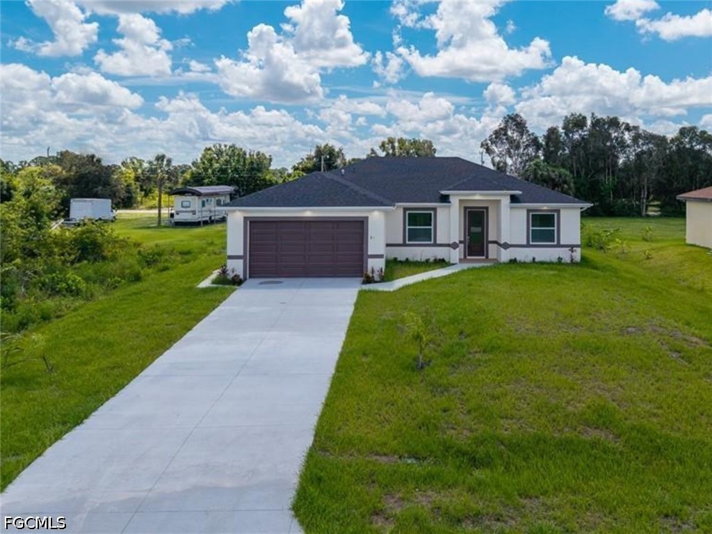 Front exterior of 311 Rand Avenue in Lehigh Acres