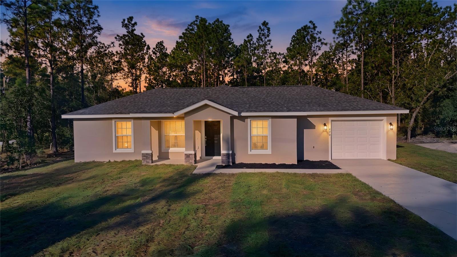 670 SW WINDING HILLS ROAD, new construction home in Belleview