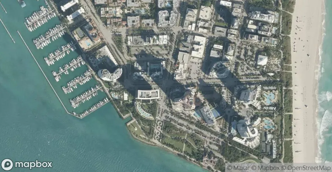 Aerial view of 1000 S Pointe Dr 901, Miami Beach