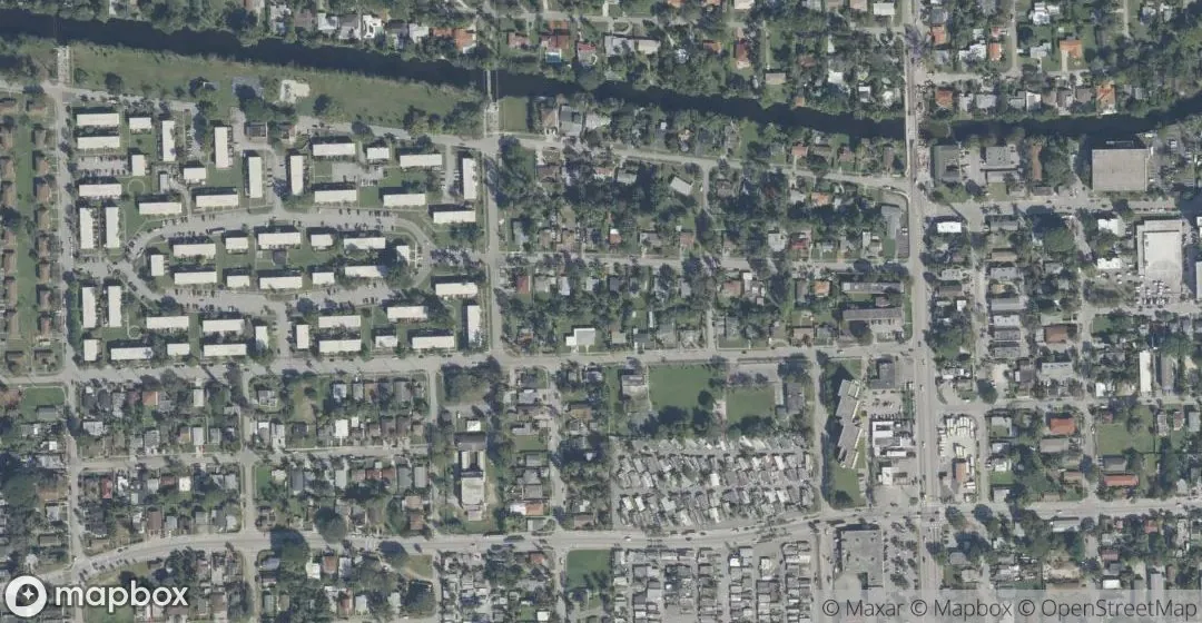 Aerial view of 106 NW 84th St, Miami