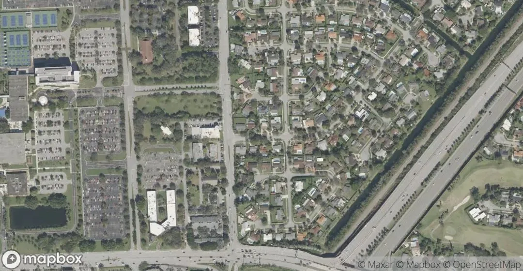 Aerial view of 10415 N Kendall Dr B113, Miami