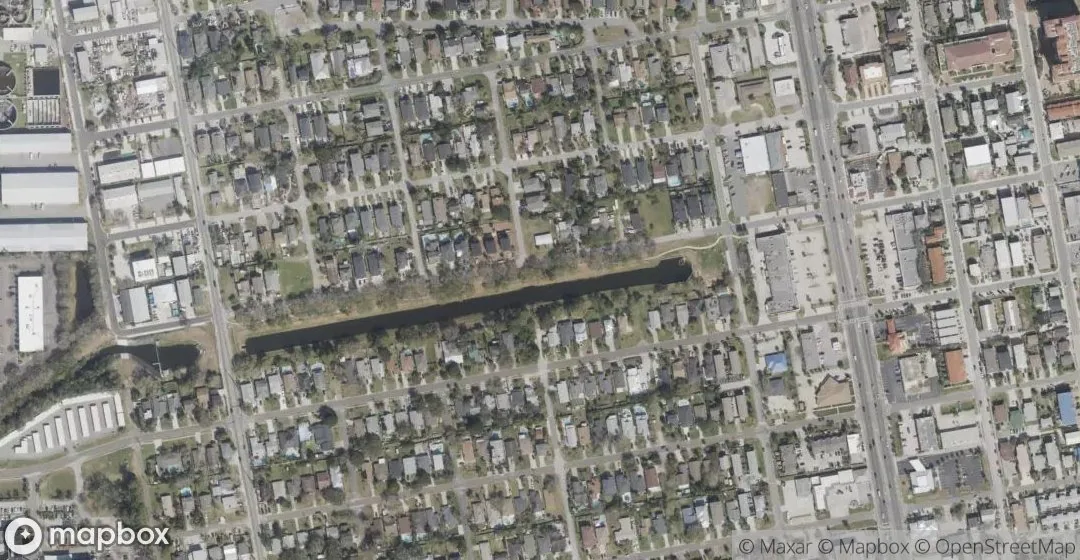 Aerial view of 625 12TH Avenue, Jacksonville Beach
