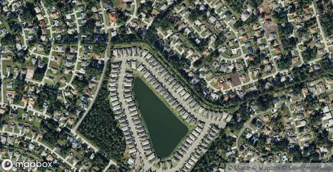 Aerial view of Park Place Palm Coast