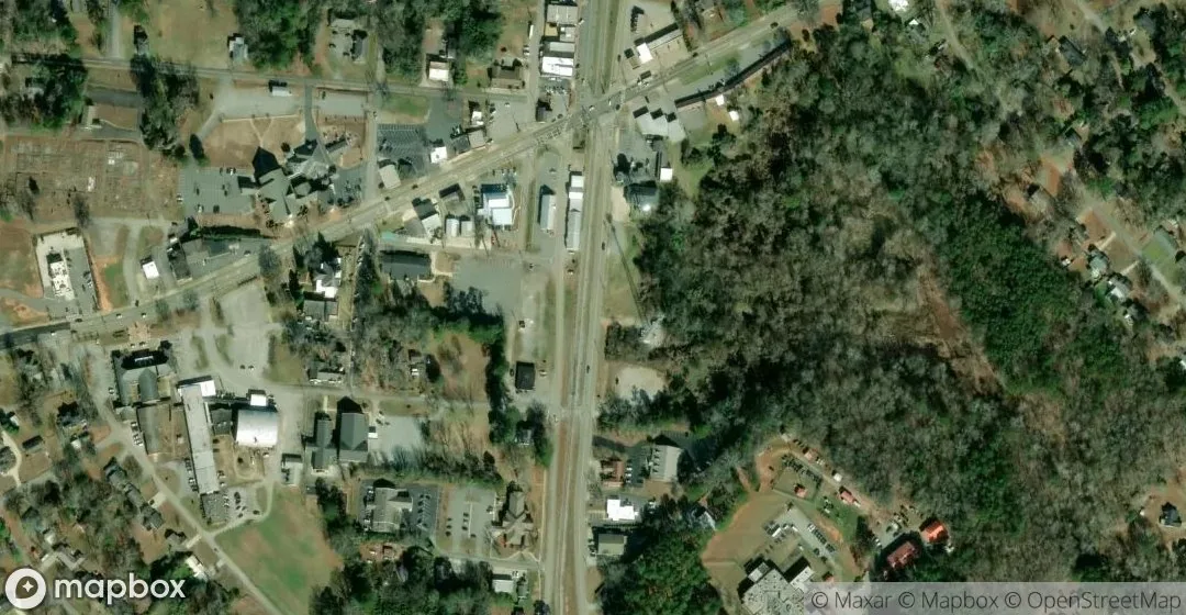 Aerial view of Piedmont Lake