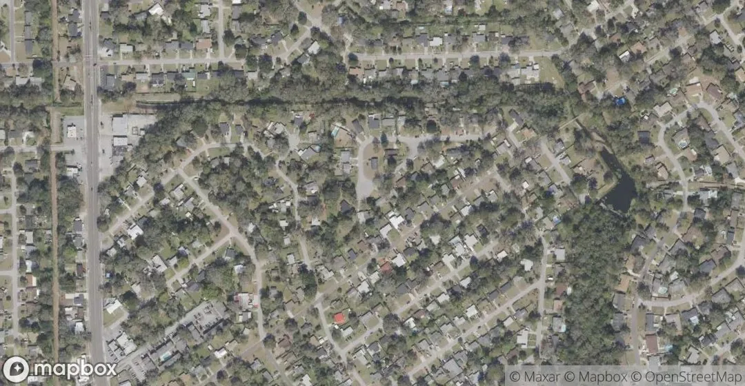 Aerial view of Pine Glen