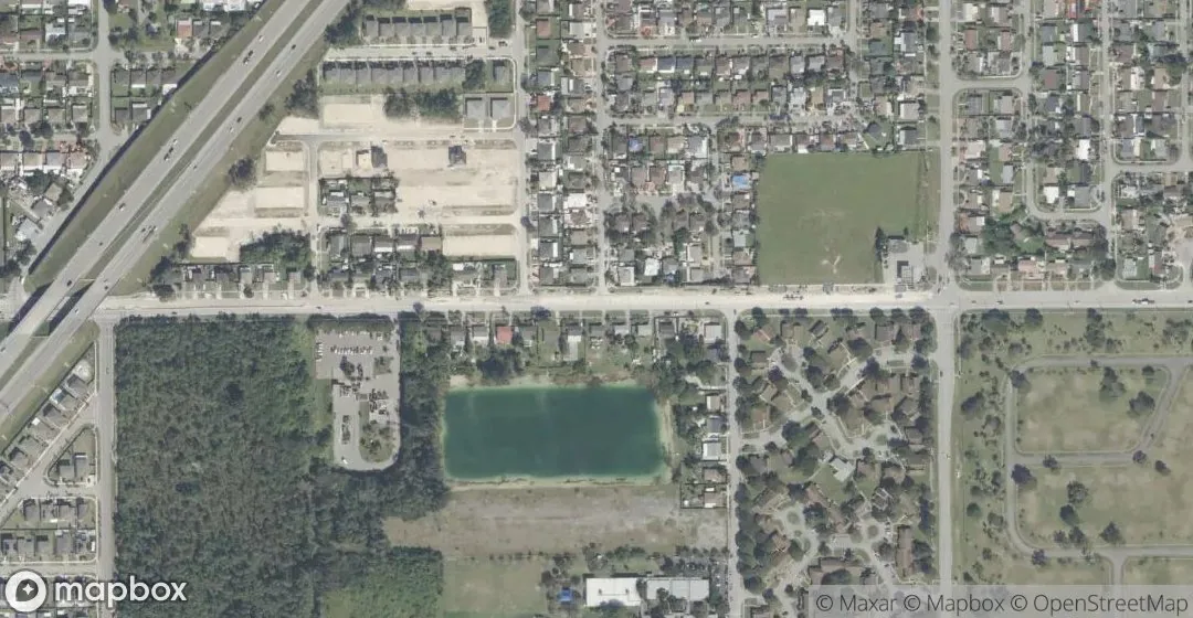 Aerial view of 12840 SW 268th St, Homestead