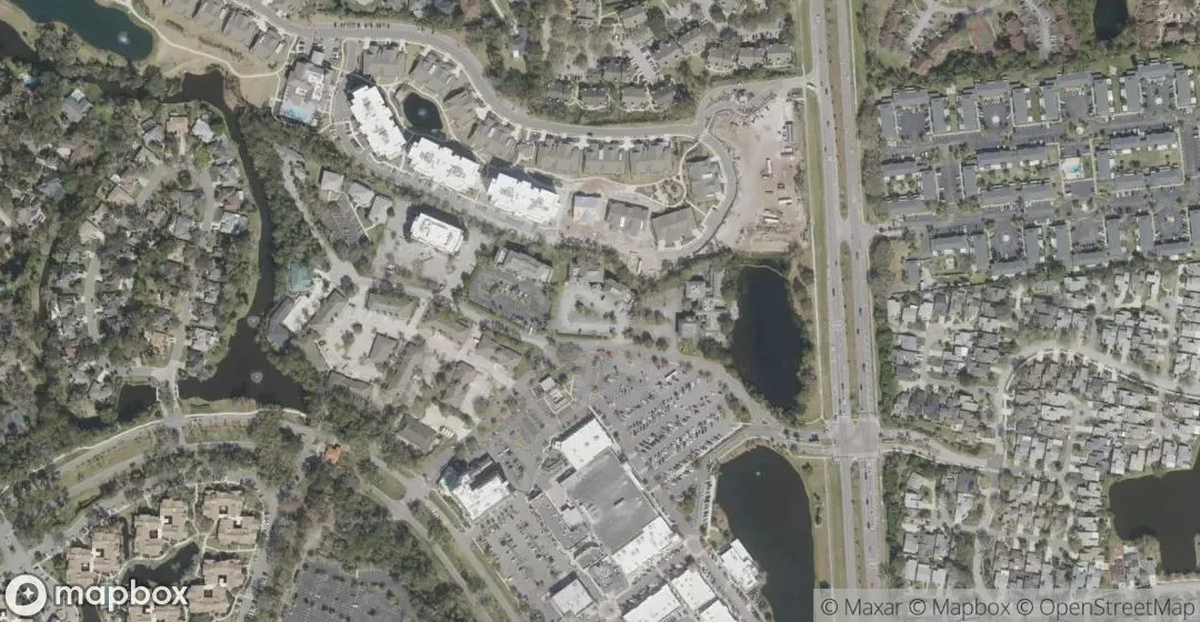 Aerial view of Ponte Vedra Place
