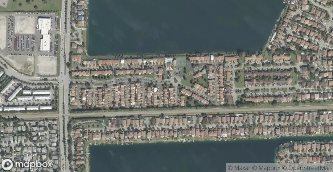 Aerial view of 14331 SW 136th Ave, Miami