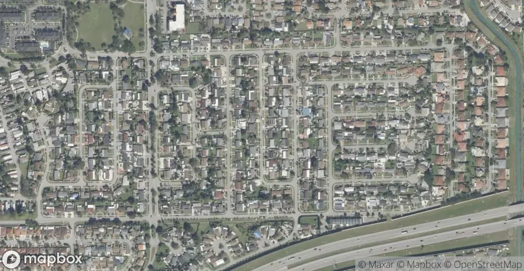 Aerial view of 25520 SW 125th Ct, Homestead