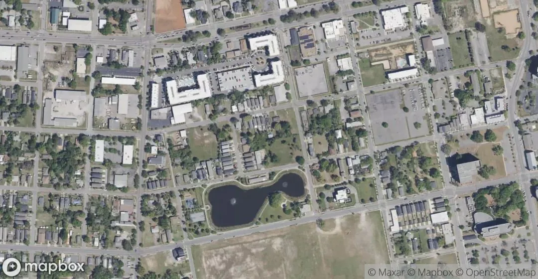 Aerial view of Red Feather Townhomes