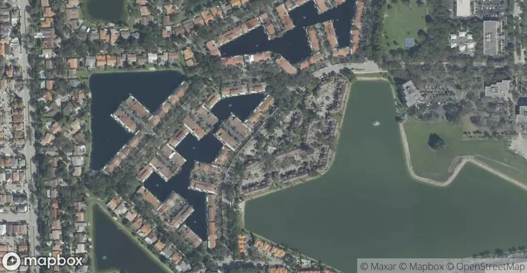 Aerial view of 14715 Balgowan Rd 104-9, Miami Lakes