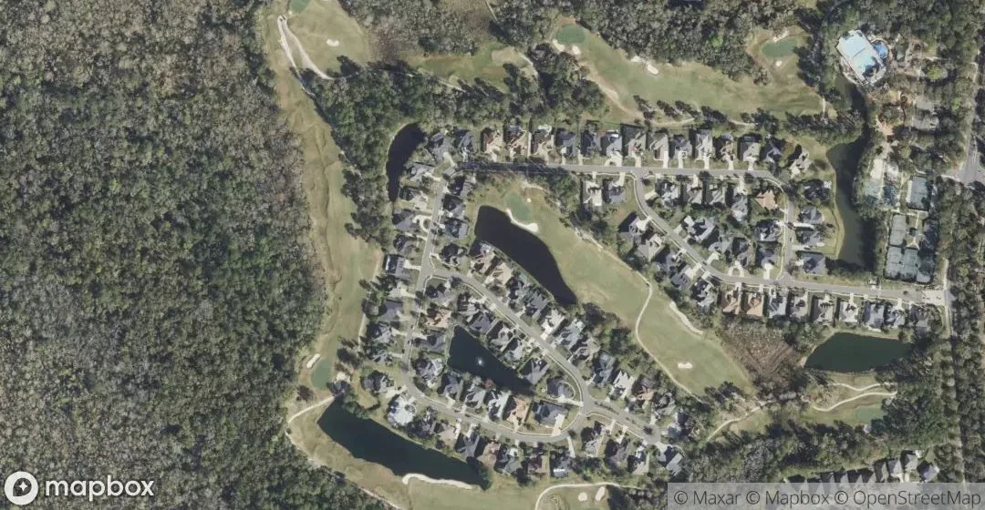 Aerial view of 1852 HICKORY TRACE Drive, Fleming Island