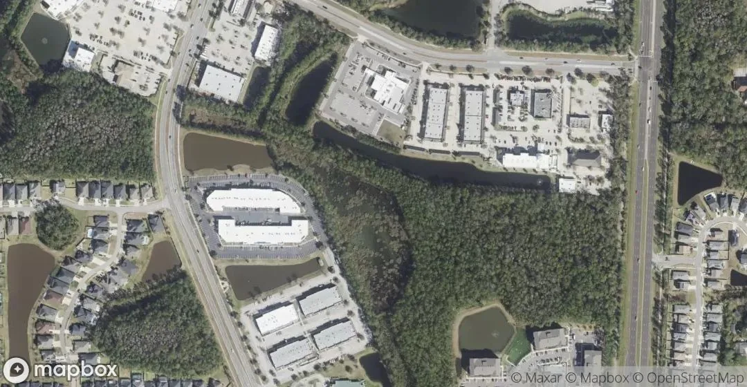 Aerial view of River Trace