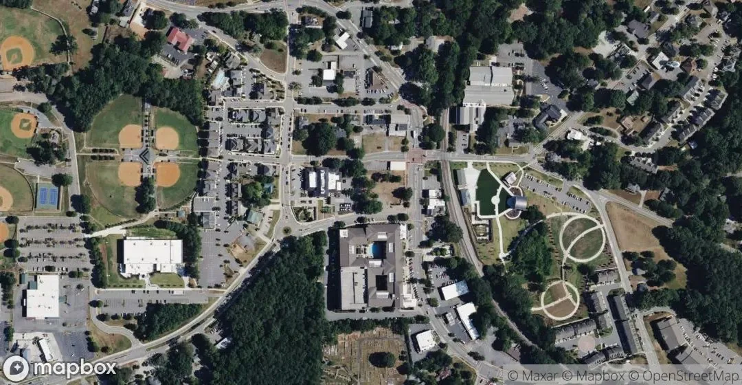Aerial view of Ross Pointe
