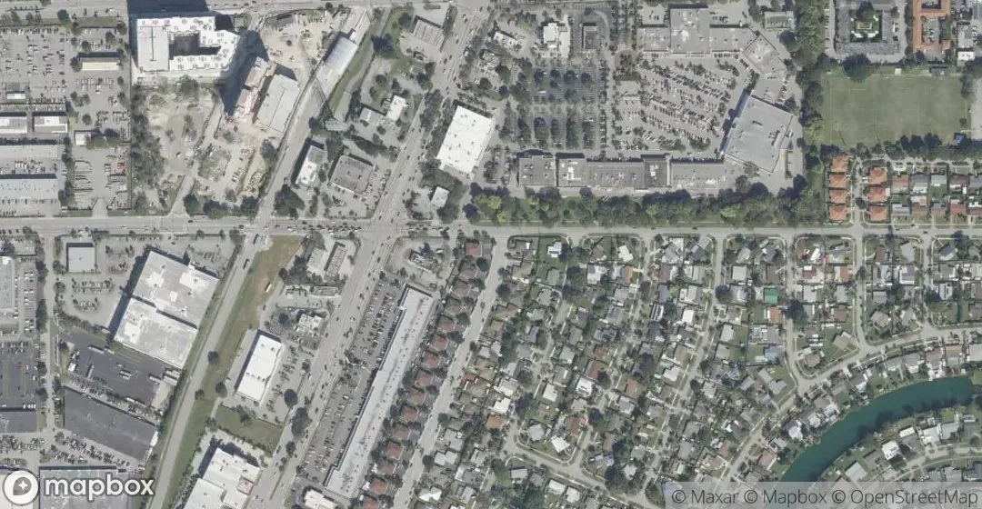 Aerial view of 18614 SW 100th Ave 18614, Cutler Bay